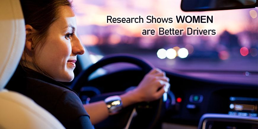 Research Shows Women Are the Better Drivers
